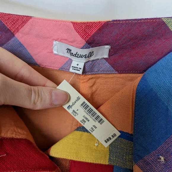 Madewell Patch Pocket Mini Skirt - Picture 5 of 8